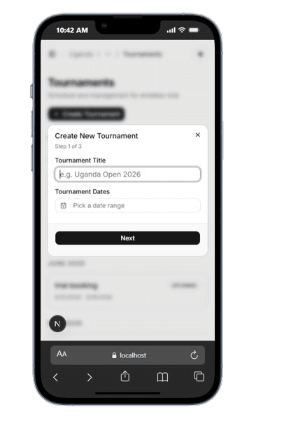 Step 1 — Set Up Your Tournament