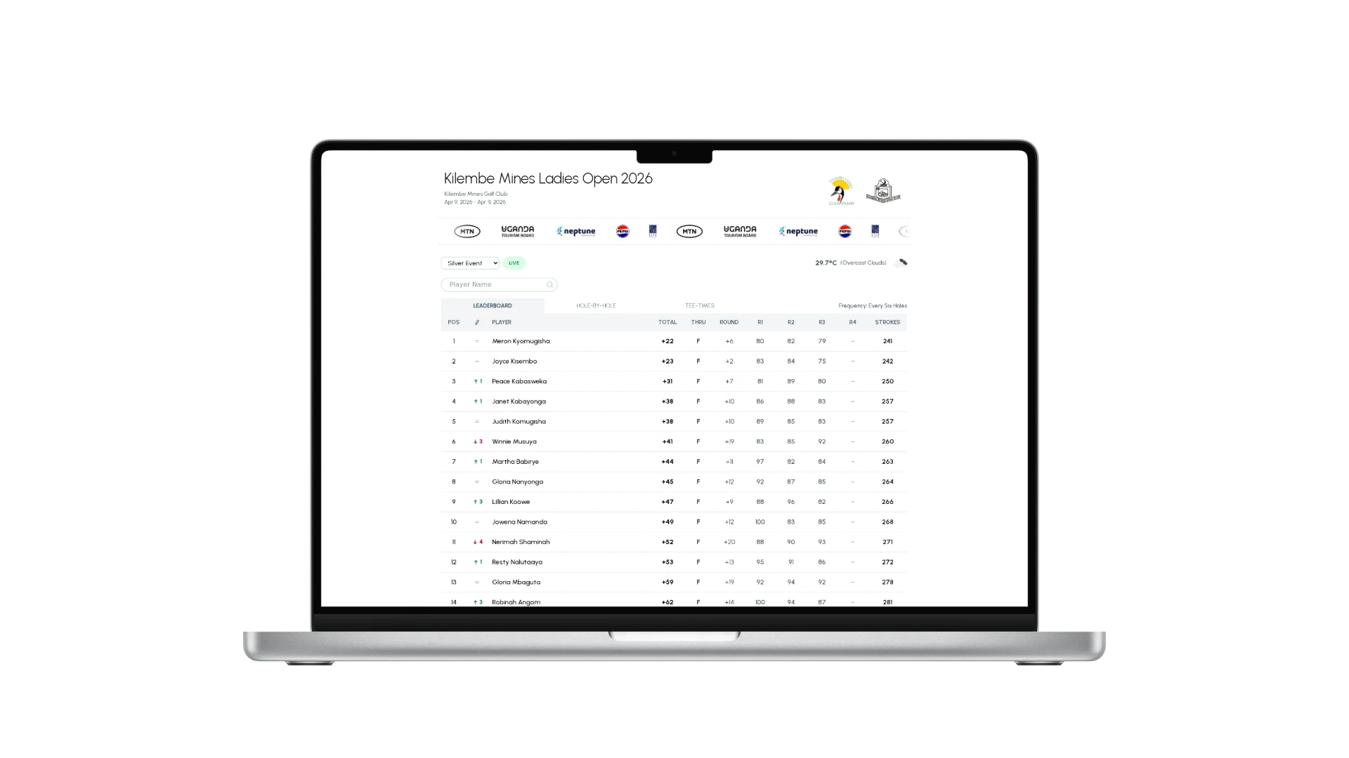 Live Events Mockup